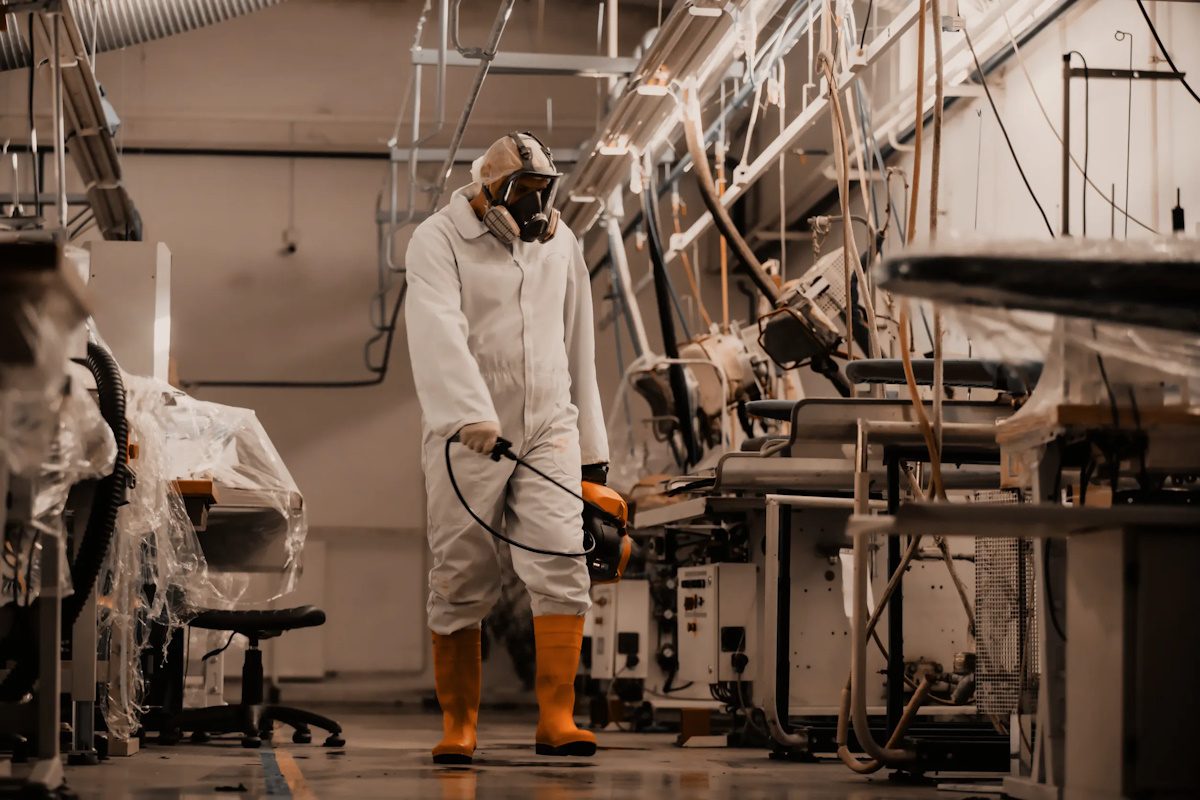 Servicio de limpieza de naves industriales en Tarragona Limpieza industrial en nave de Tarragona