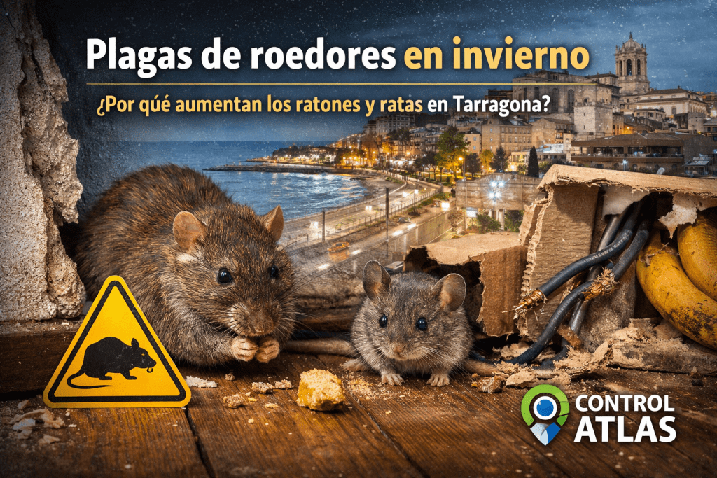 Plagas de roedores en invierno: por qué aumentan ratones y ratas